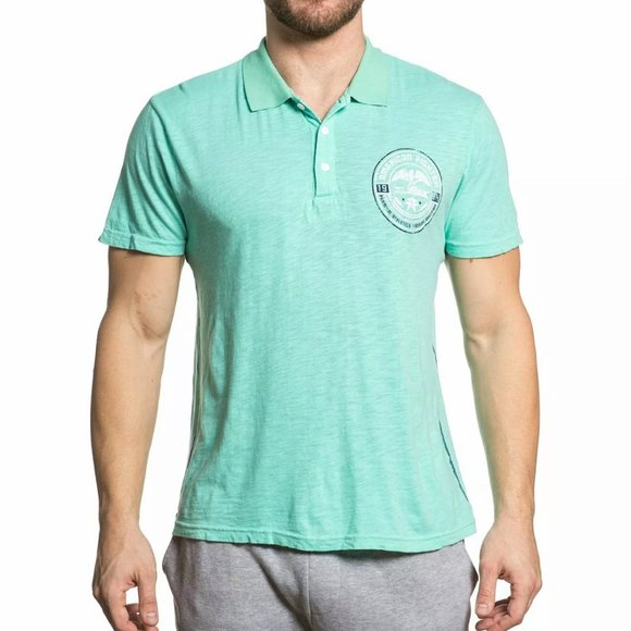 AMERICAN FIGHTER INDIAN RIVER Men's T-Shirt S/S Bi - Picture 2 of 6